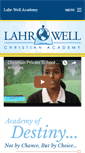 Mobile Screenshot of lahrwellacademy.org